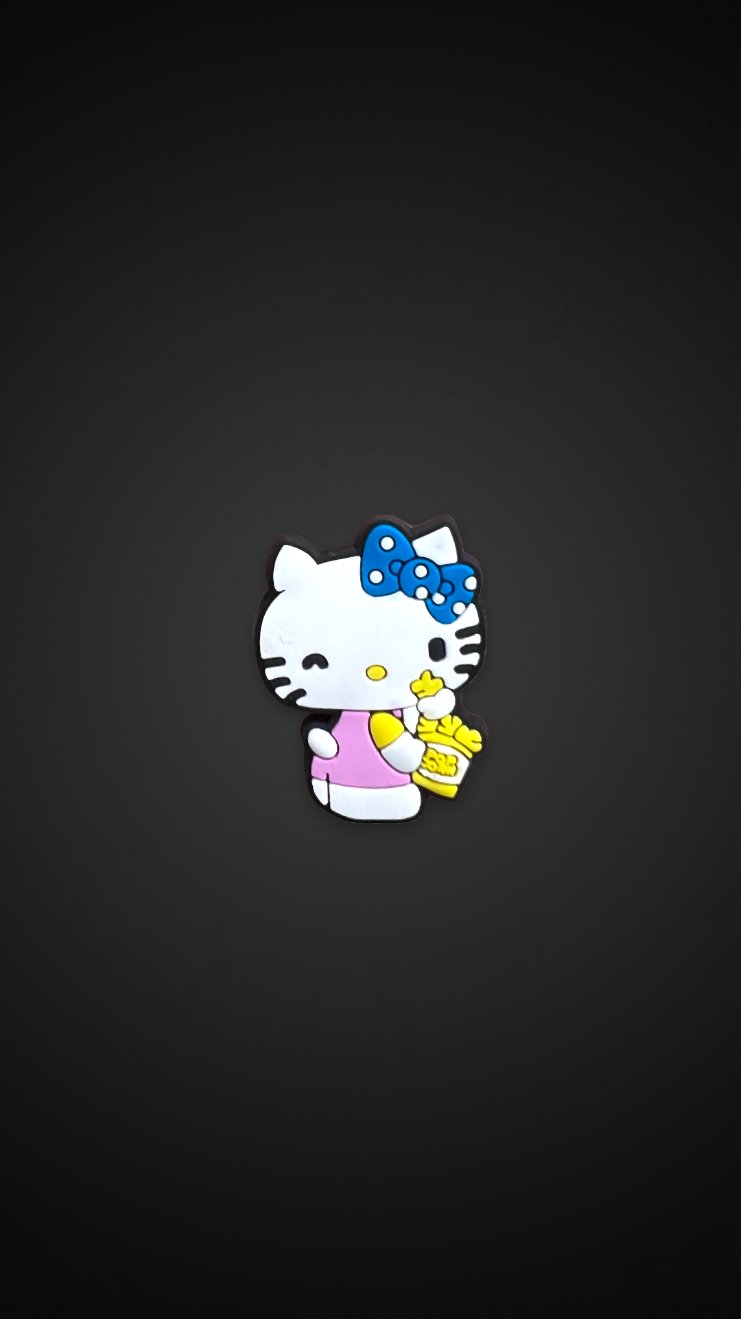 Hello kitty with popcorn