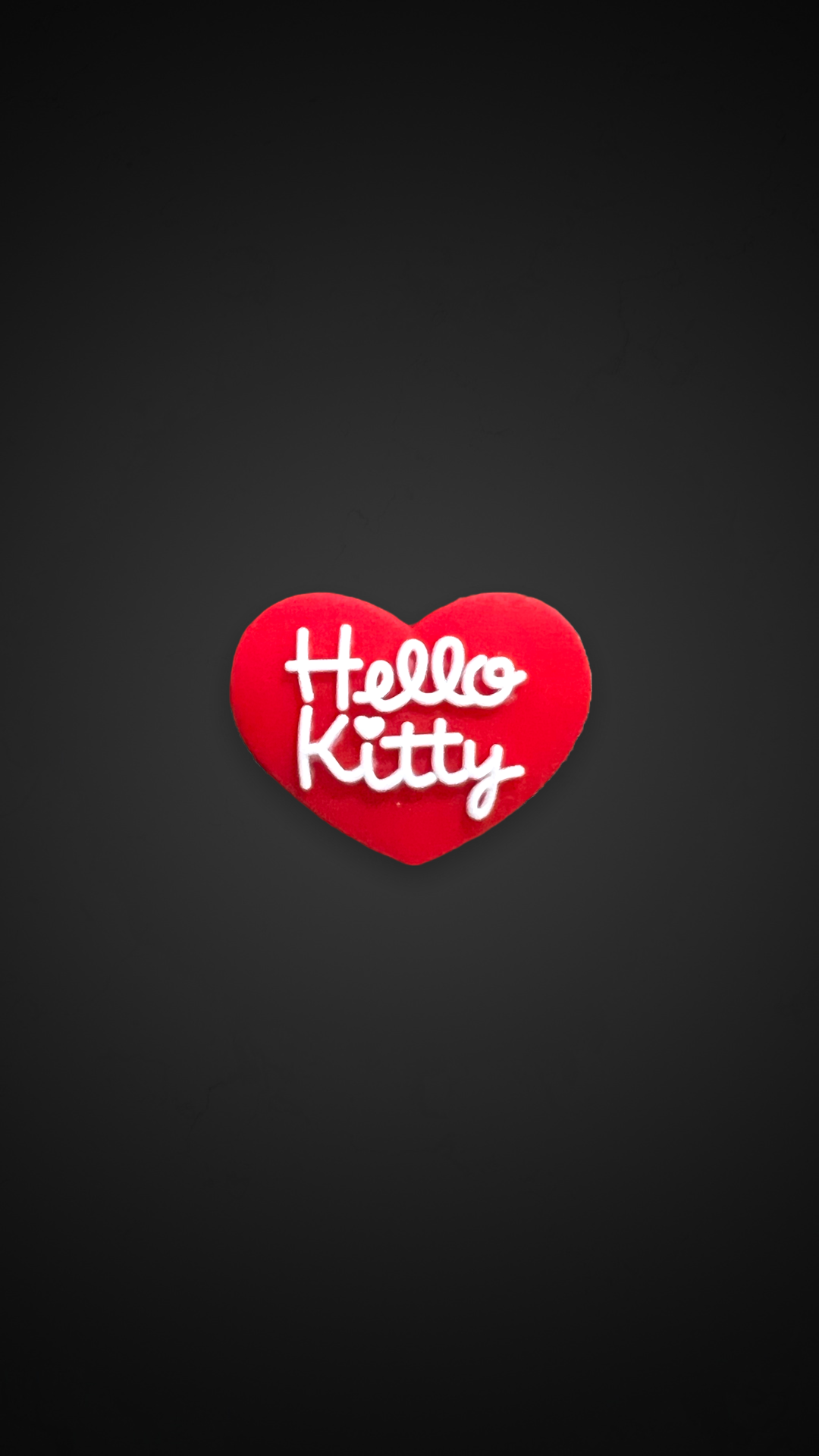 Hello kitty red heart