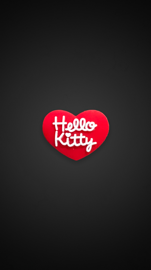 Hello kitty red heart